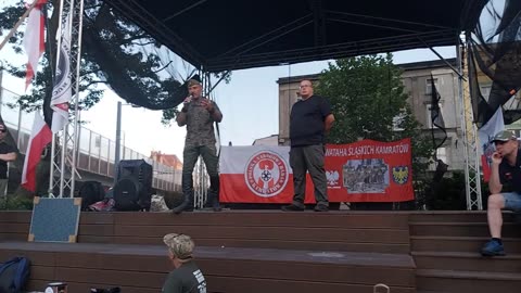 PROPOLSKI Wiec Antywojenny Chorzów 01-08-2024 cz2