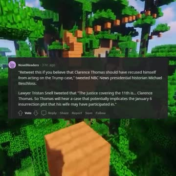 Clarence Thomas Faces Calls to Recuse Himself from Trump Mar-a-Lago Case (Reddit)