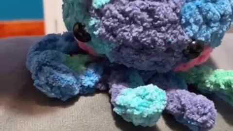 cute plush octopus