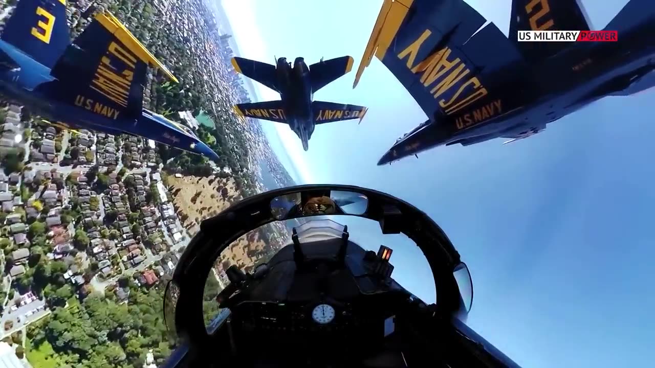 This Blue Angels Cockpit Video is Terrifying and Amazing