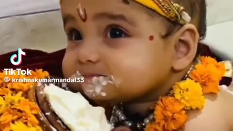 Krishna cute kid