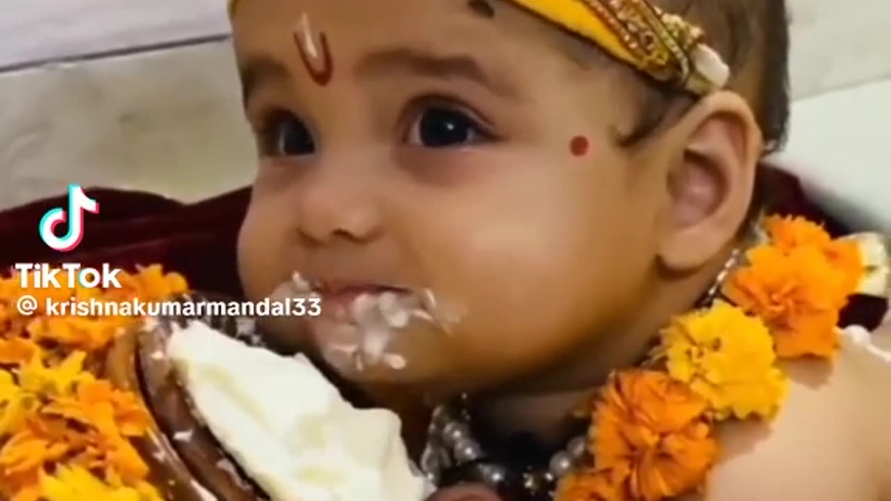 Krishna cute kid