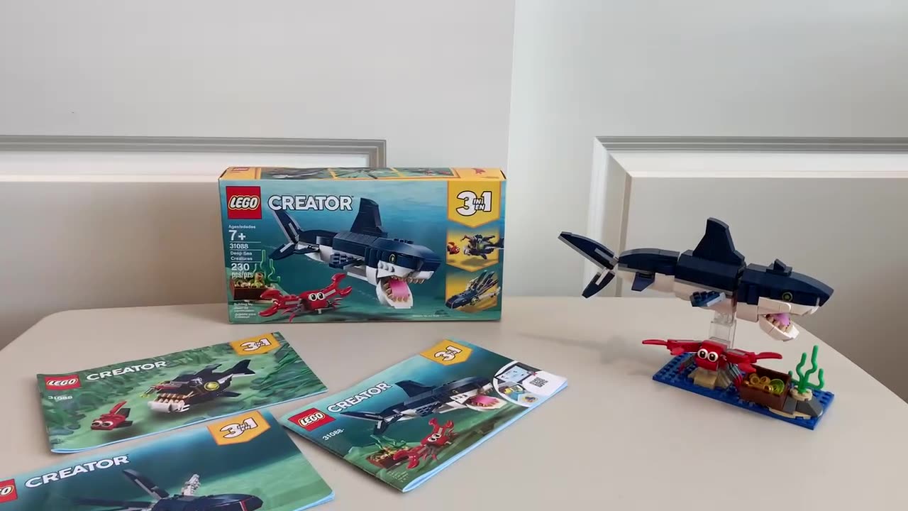 Lego Creator Set Deep Sea Creatures
