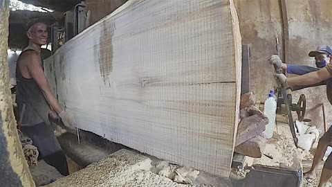 extreme - close up sawing wood using sawmill machine