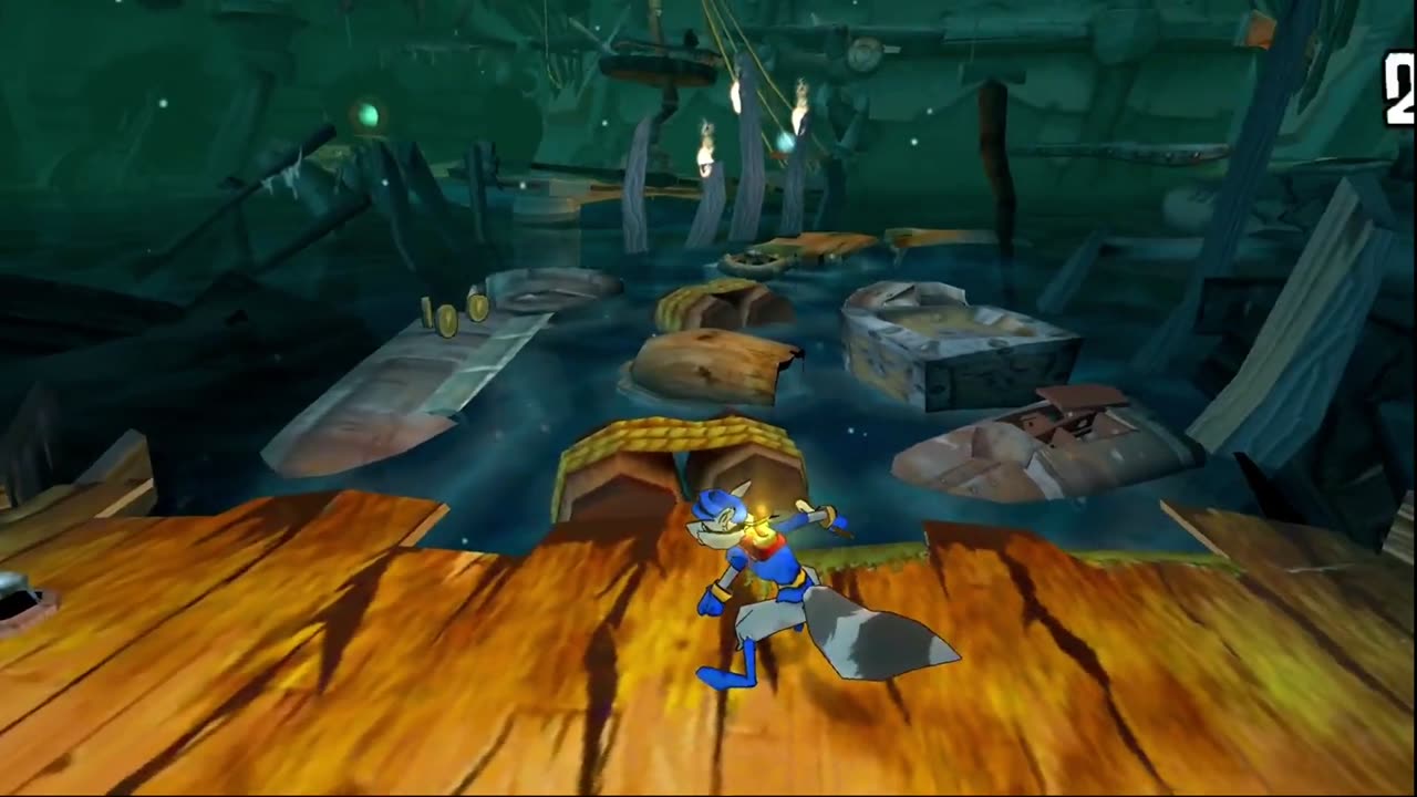 Sly Cooper and the Thievius Raccoonus - Gunboat Graveyard