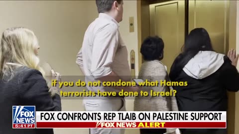 Rep. Rashida Tlaib refuse to condemn Hamas terrorists murdering women and babies