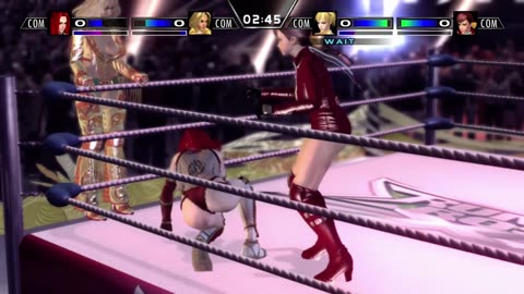 Rumble Roses XX Yasha And Dixie Vs Becky And Great Khan