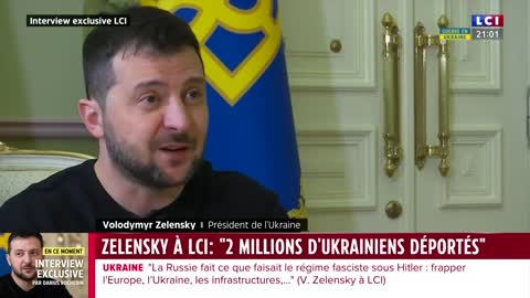 Q12/29 Zelensky interviewed by Rochebin 16 Dec 2022: Zelensky on Russian assets in the West