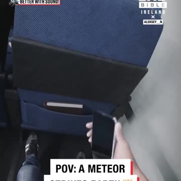 POV A Meteor Strikes Earth