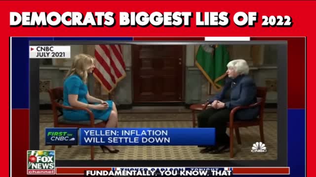DEMOCRATS BIGGEST LIES OF 2022