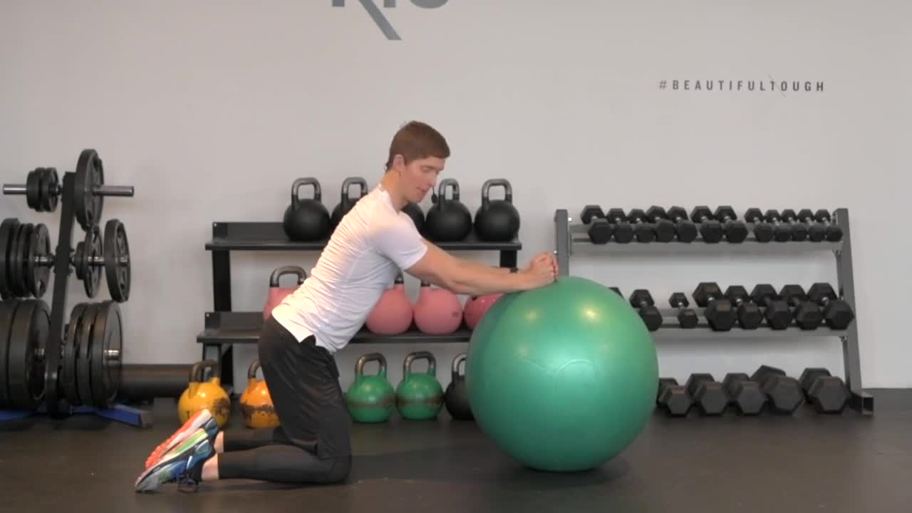 Stability Ball Ab Rollout