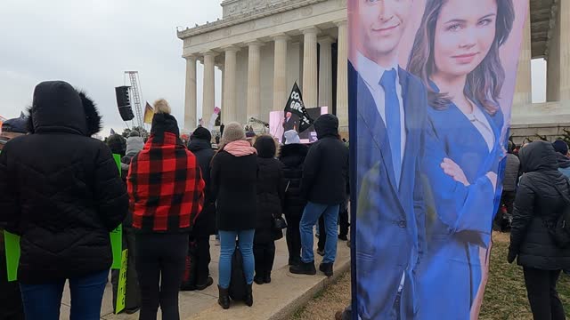 1/23/2022 DC Protest 17 Defeat Mandates and Tyranny march rally