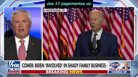 Provamos que Biden 'mentiu', diz deputado James Comer