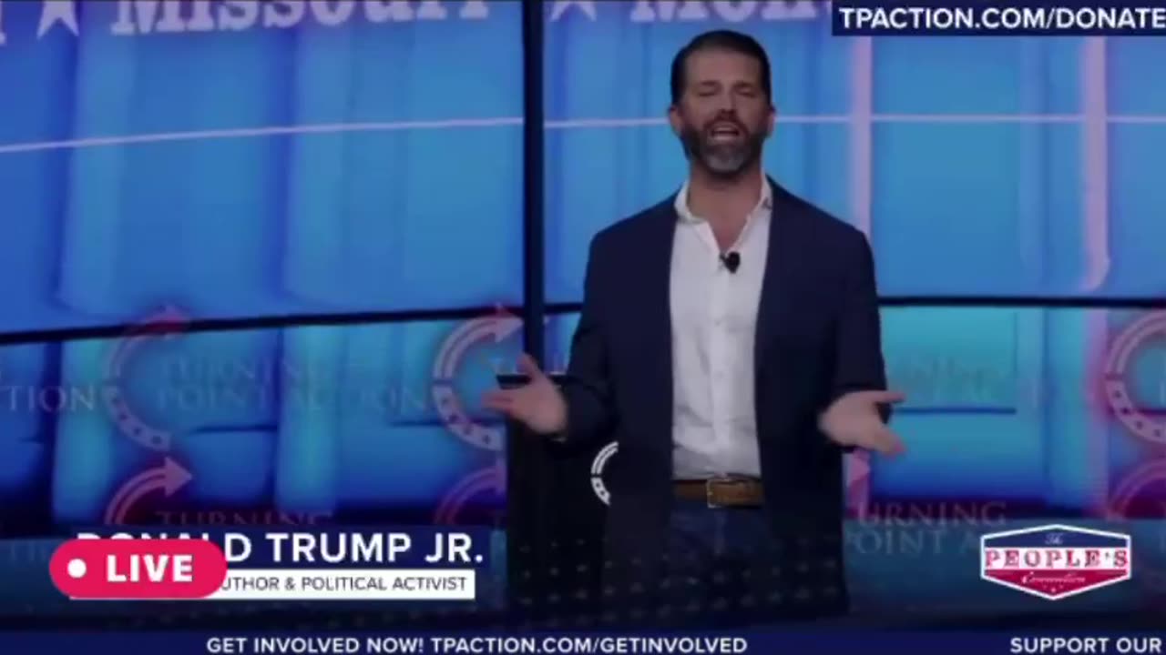 Donald Trump Jr: You have to have the strength and the resolve to pushback against the swamp