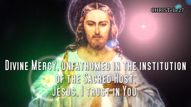 LITANY OF DIVINE MERCY