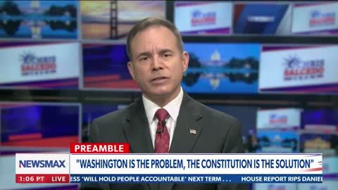 Chris Salcedo: Washington is the problem, the Constitution is the solution