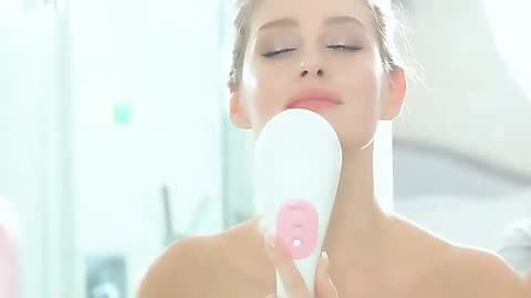 Silicone USB Rechargeable Speeds Rotating Shower Brush