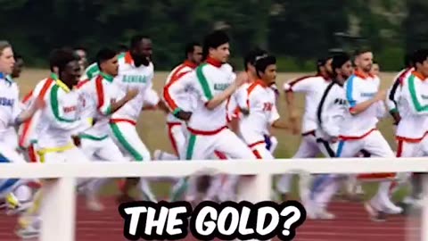 one person from every country on earth competes for a 20 pound solid gold medal