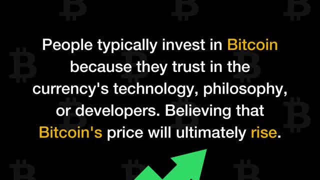 Bitcoin trading vs investing. Watch to find out more 👇
