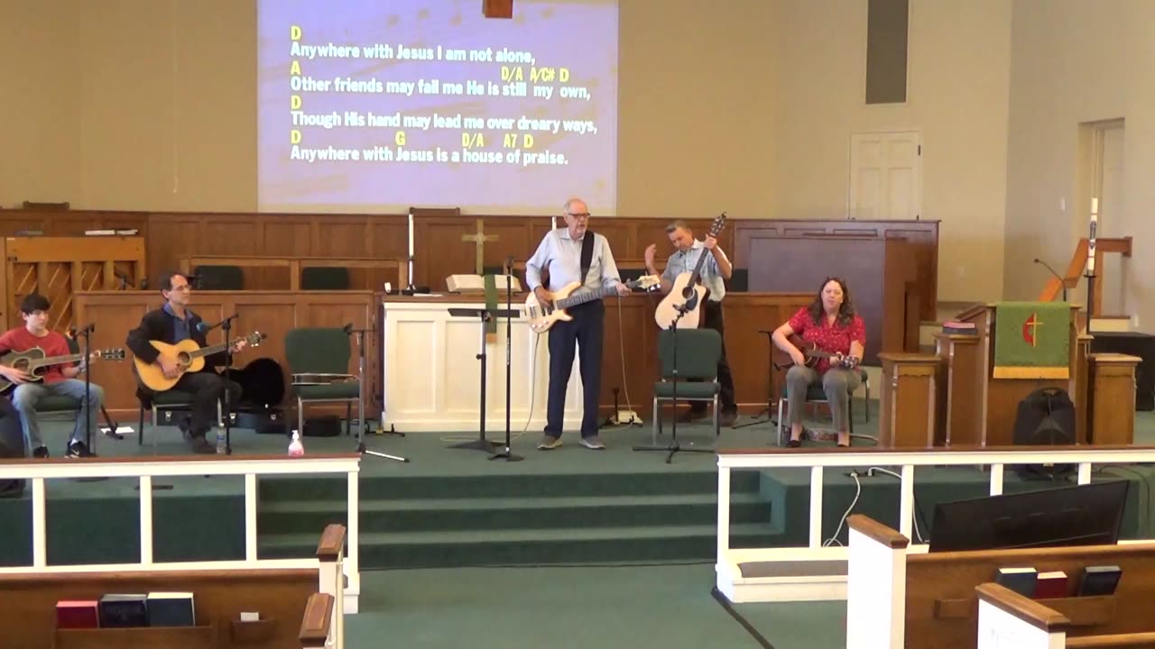 Anywhere With Jesus (D)