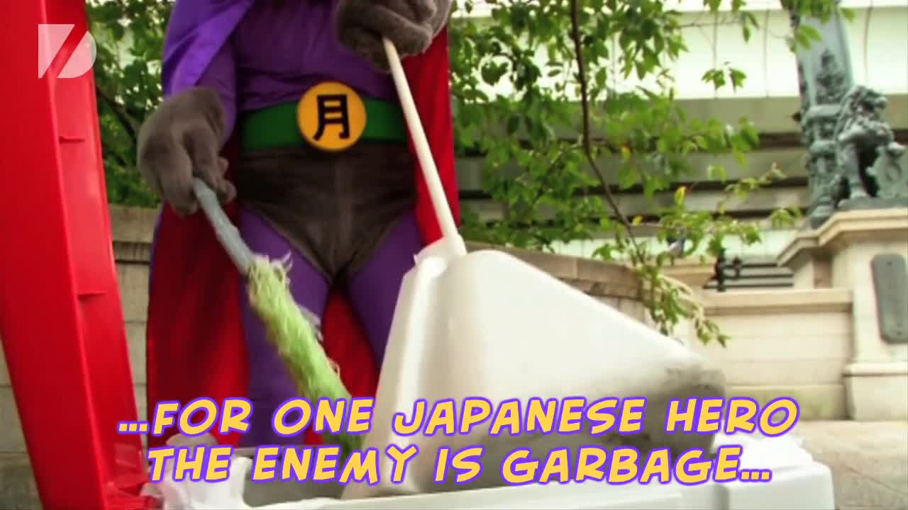 Street-Cleaning Superhero