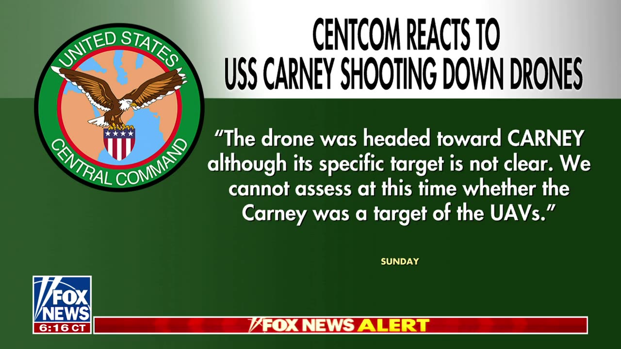 US destroyer shoots down drones belonging to Iranian proxies