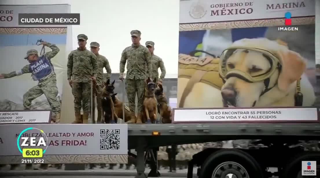 El desfile del 112 aniversario de la Revolución Mexicana es un fragmento de esta vida2