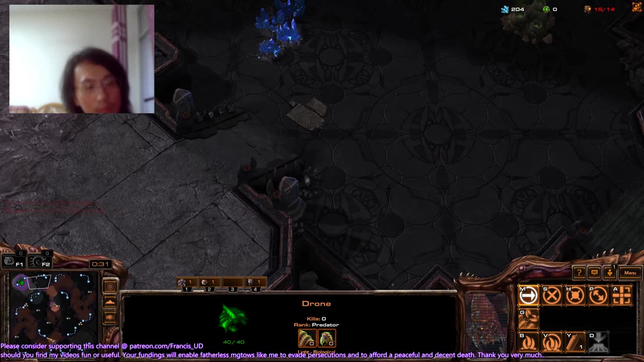 starcraft2 zvp on neohumanity got mauled by zealots rush..