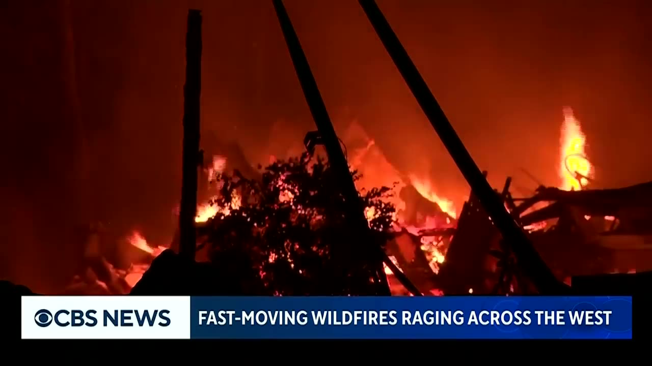 Raging Wildfires Sweep Across Washington State and Western Canada | Latest Updates