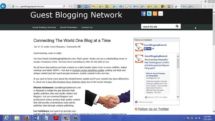 guest blogging tips &tricks