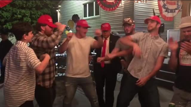 Trump was in in Long island