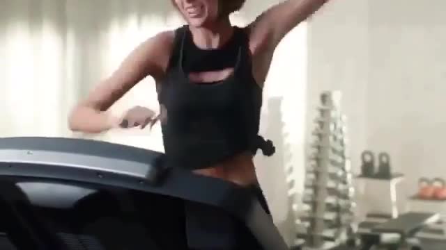 No dancing on the treadmill