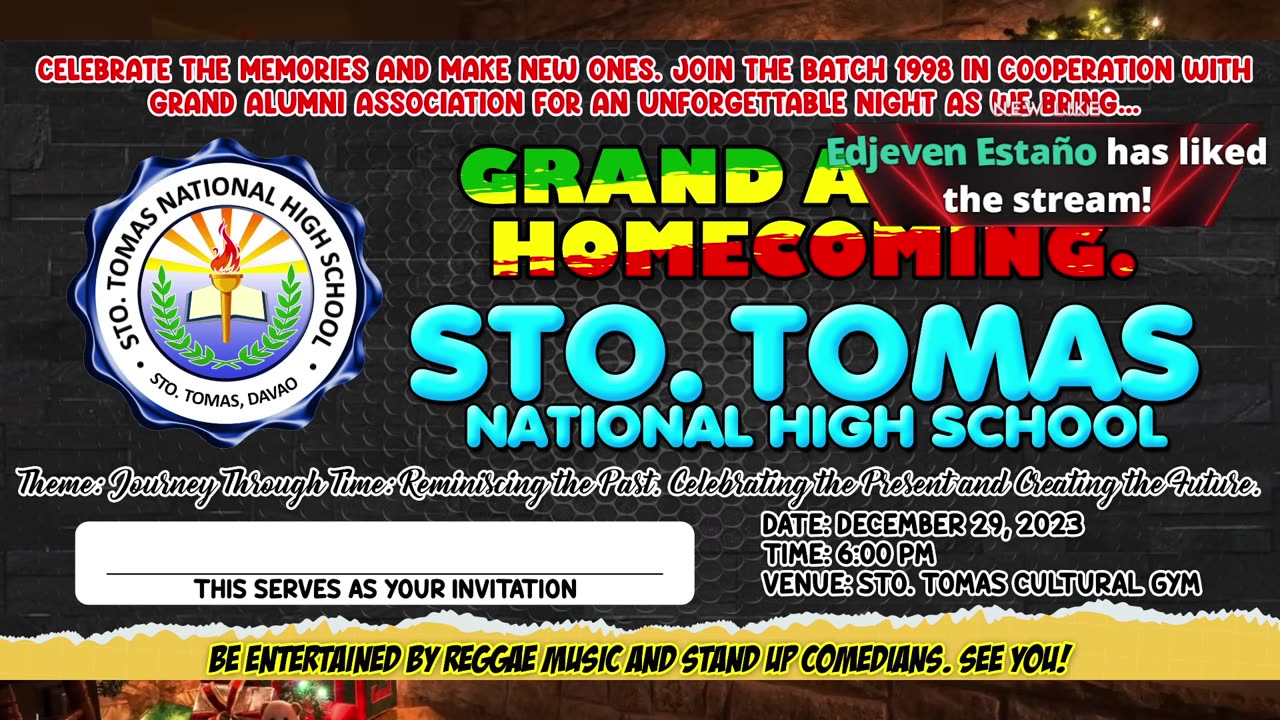 STNHS Grand Alumni Homecoming 2023