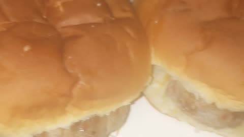 Turkey burger nicely done