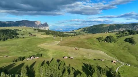 Enchanted Dolomites 4K - A stunning natural