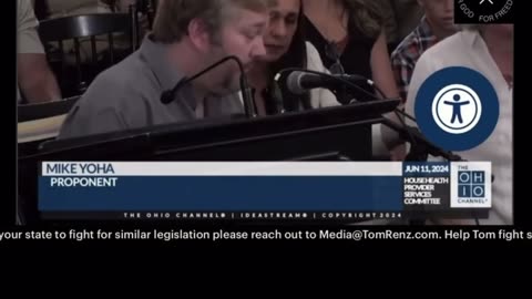 Vaccine-Injured Pharmacist Breaks Down Into Tears Testifying Before Ohio State Senate