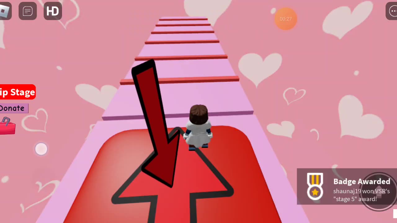 Valentine Obby Roblox Gameplay Android,iOS