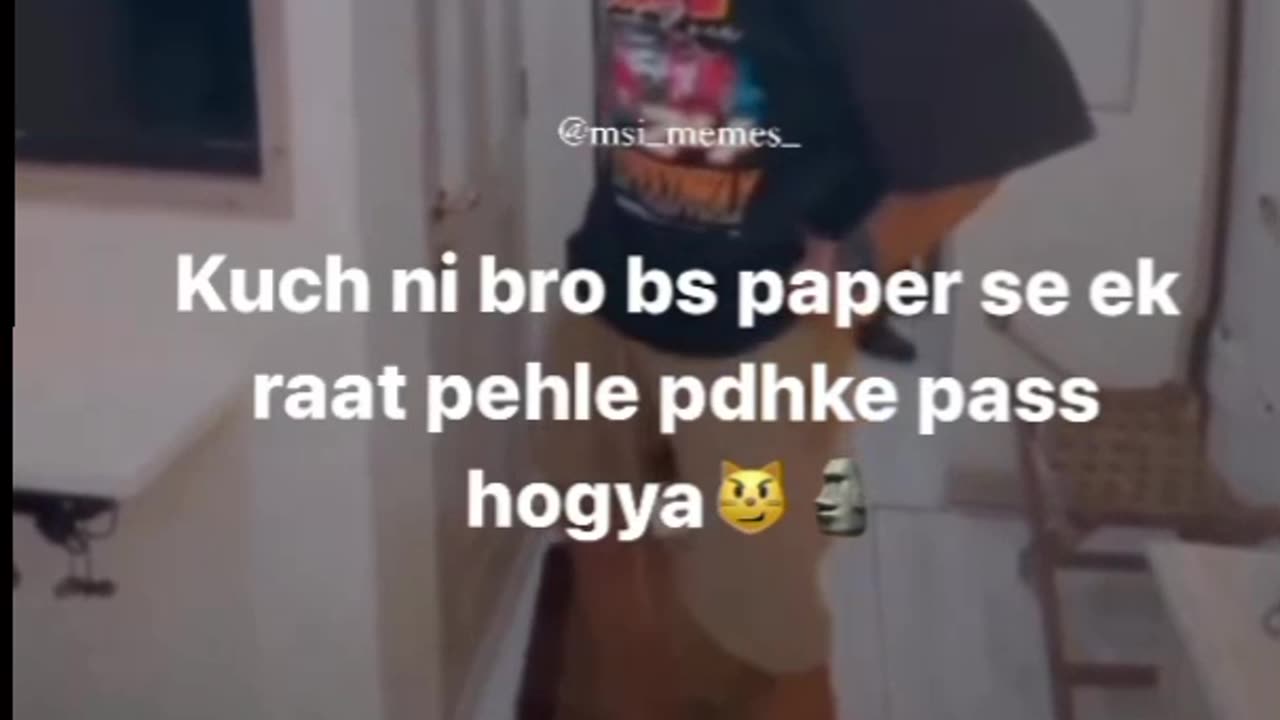 Bas pass ho gya bina pade bhai