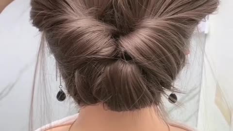 Easy hair style