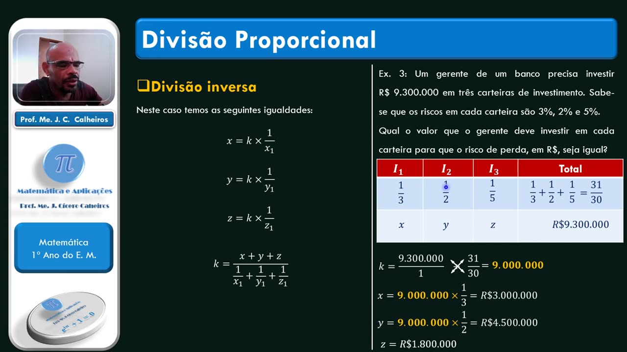 Aula IV: Divisão Proporcional