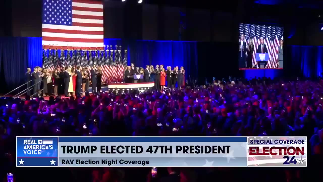 Donald J. Trump: "This will truly be the golden age of America."