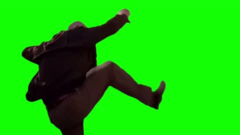 Breaking Bad - Heinsenberg Kicking A Door (Green Screen)