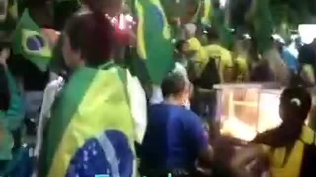 Protests in Fortaleza. BOLSONARO WON!