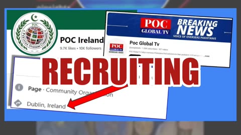 Fact Check: Irish Police Recruiting Video NOT On Pakistani TV -- Overseas Community Channels