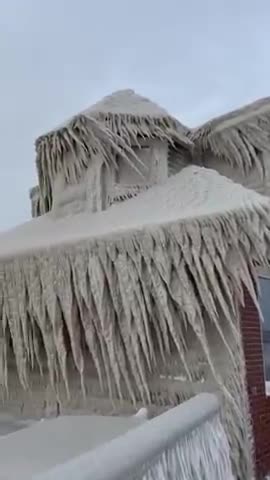 BUFFALO NEW YORK DEC 23, 2022 SNOW BLIZZARD AFTERMATH - WHERE'S THE GLOBAL WARMING CLIMATE CHANGE?