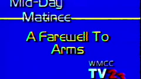 December 7, 1987 - End Bumper of WMCC Mid Day Movie