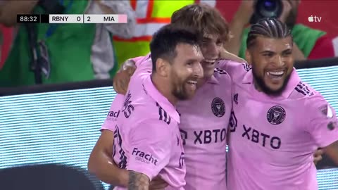 Messi's First Goal in MLS