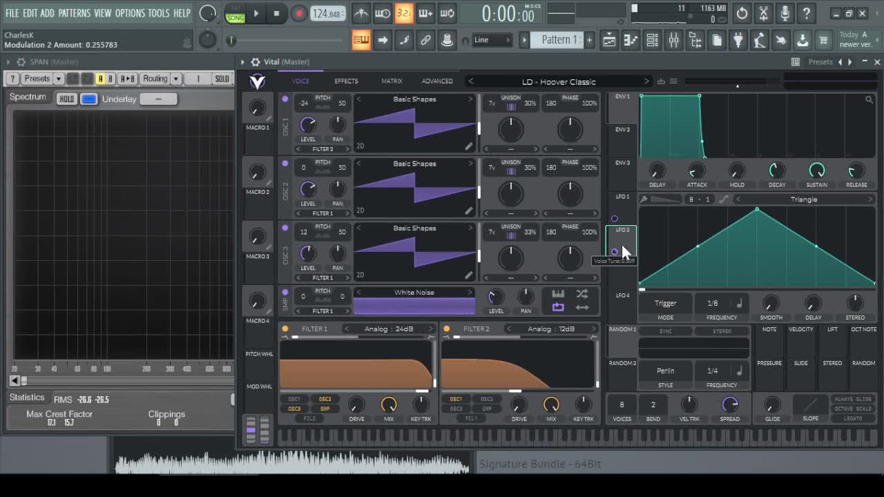 Classic Hoover Sound in Vital