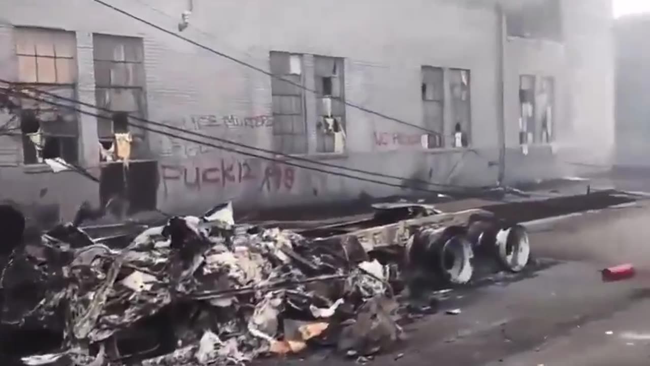 Tim Walz and the aftermath of the riots. Walz allowed it to burn.