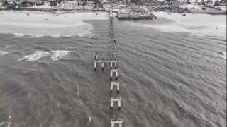 Hurricane Ian: Fort Myers Beach Pier is GONE